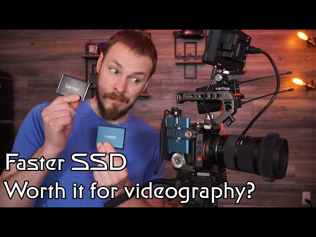 Does SSD Speed matter for Cine Cameras? - Lexar SL100 Pro vs Samsung T5