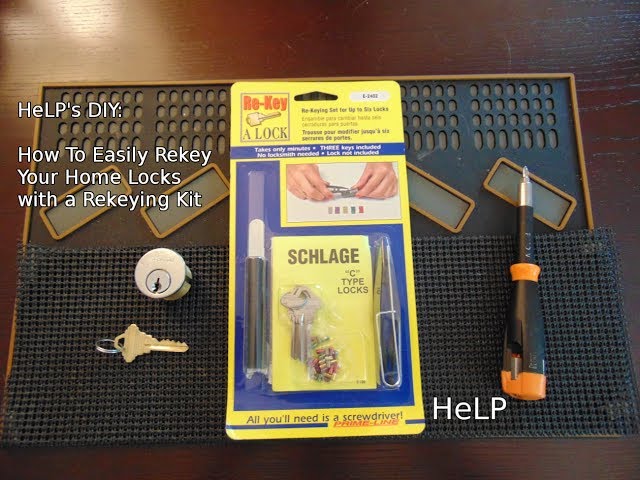 [48] How To Easily Rekey Your Door Lock with a Rekeying Kit