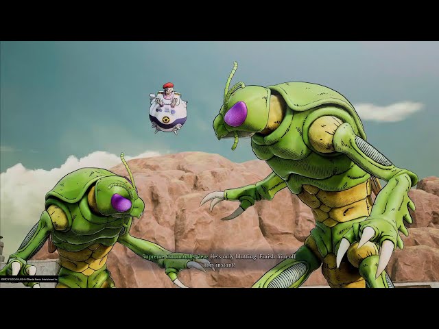 Fighting Not-Frieza & His Not-Saibamen (Zeu And Insect Man) 4K - SAND LAND