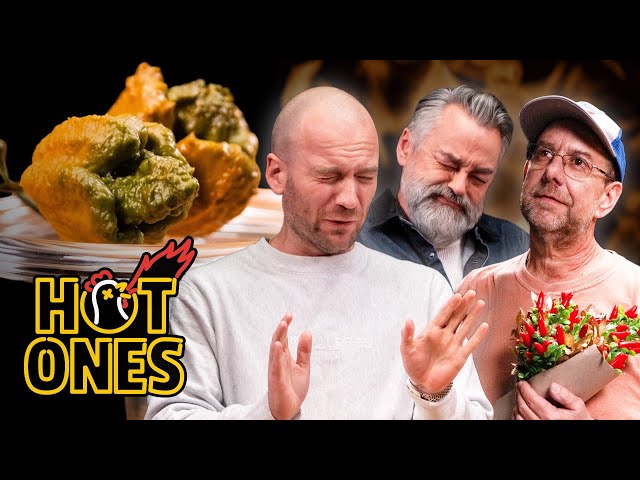Pepper X: Sean Evans, Chili Klaus & Smokin' Ed Currie Eat the New World's Hottest Pepper | Hot Ones