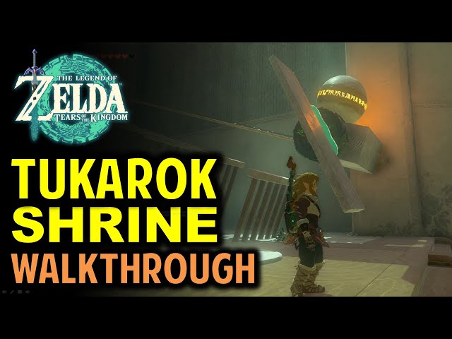 Tukarok Shrine puzzle: Forward Force Walkthrough | The Legend of Zelda: Tears of the Kingdom