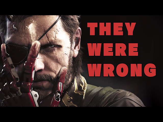 Metal Gear Solid V is a Misunderstood Anti-War Masterpiece
