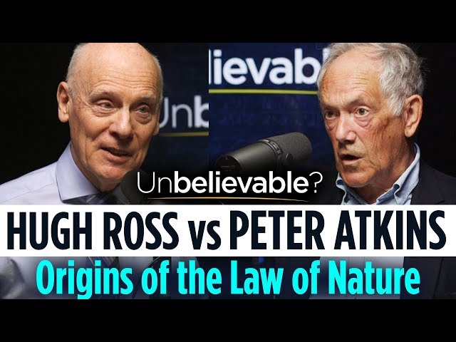 Hugh Ross vs Peter Atkins • Debating the origins of the laws of nature