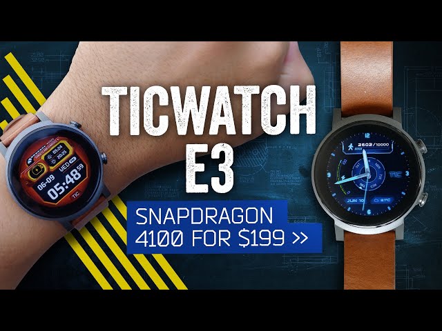 TicWatch E3 Review: A Powerful (But Plastic) $199 Smartwatch