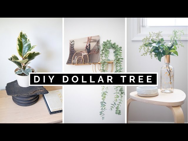 DIY $1 DOLLAR TREE HOME DECOR | ANTHROPOLOGIE & URBAN OUTFITTERS INSPIRED!