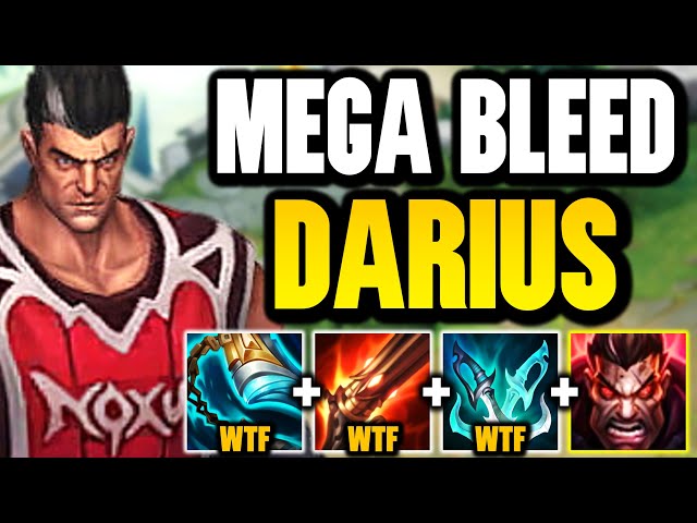 THIS CRIT DARIUS BUILD DOES WAY TOO MUCH DAMAGE! (5 STACKS OF BLEED = GG)