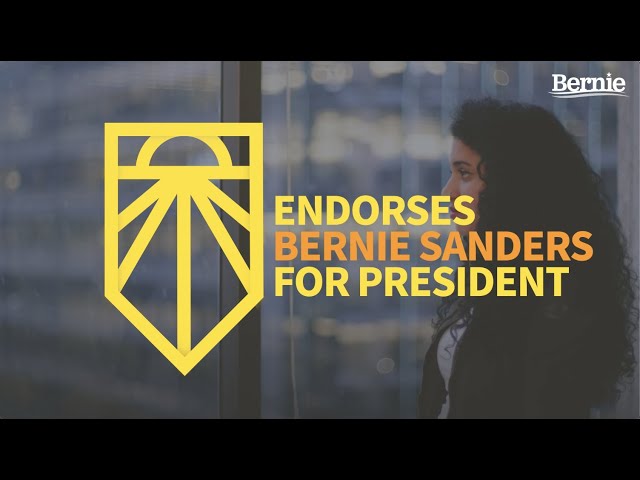 Sunrise Movement Endorses Bernie Sanders for President