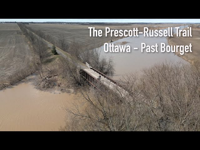 Prescott Russell Trail Past Bourget
