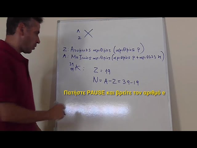 Ατομικός/Mαζικός αριθμός-  Δομή Ατόμου (βασική)