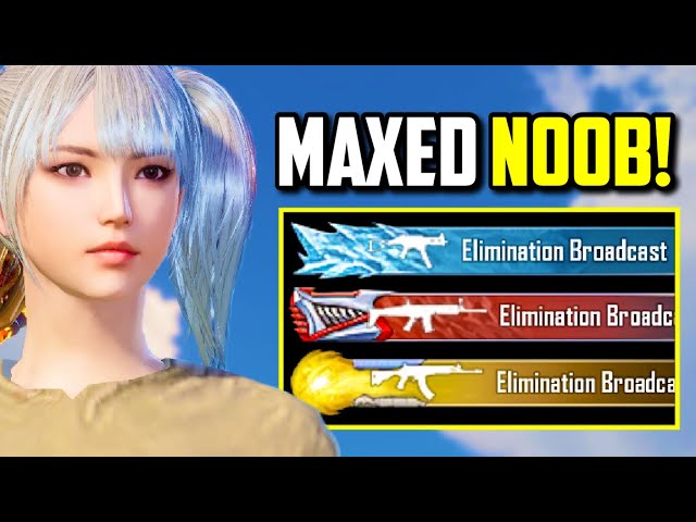 USING NOOB OUTFIT WITH ALL MAXED SKINS!! | PUBG Mobile