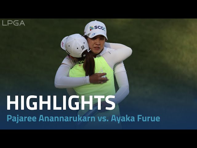 Pajaree Anannarukarn vs. Ayaka Furue Highlights | 2023 Bank of Hope LPGA Match-Play