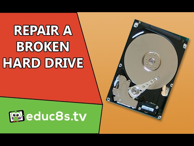 Tutorial: How to repair broken hard disk drive and recover your data. Beeping sound or clicking