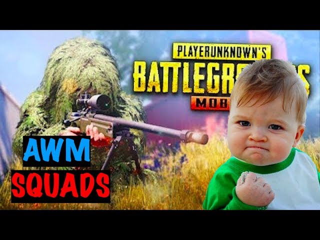 Sniping My Way To Victory with AWM - PUBG Mobile Squads | Funny Moments | Triggered Insaan