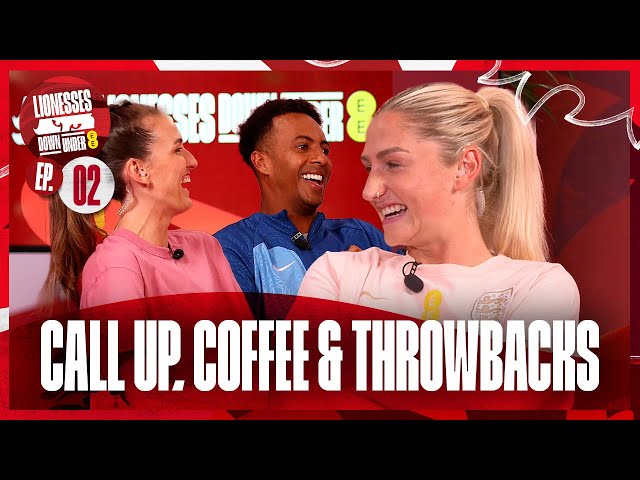 Laura Coombs Chats Coffee Orders & Throwback Pics 😂  | Ep.2 |  Lionesses Down Under connected by EE