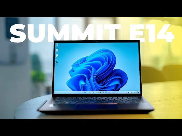 MSI Summit E14 Flip - 2 in 1 Convertible Laptop Overview