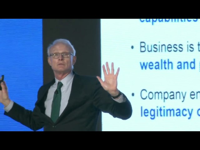 Keynote on "Creating Shared Value" by Michael Porter, Professor, Harvard Business School