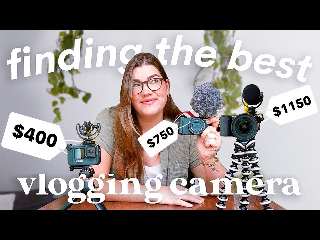 I tried the best vlogging cameras so you don't have to…