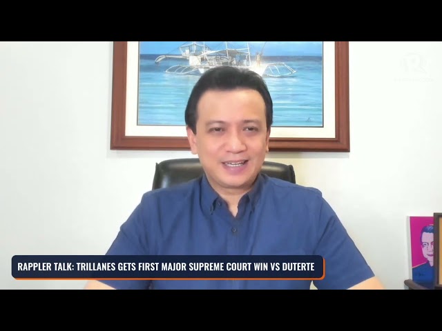 If Sara Duterte wins presidency in 2028, what will happen to Trillanes?