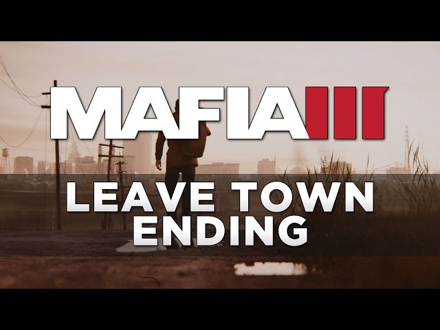 Mafia 3 - Leave Town Ending