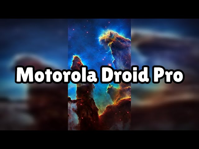 Photos of the Motorola Droid Pro | Not A Review!