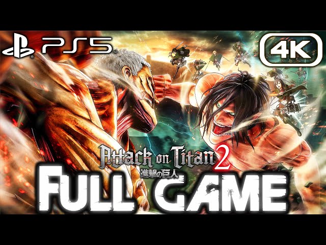 ATTACK ON TITAN 2 PS5 Gameplay Walkthrough FULL GAME (4K 60FPS) No Commentary
