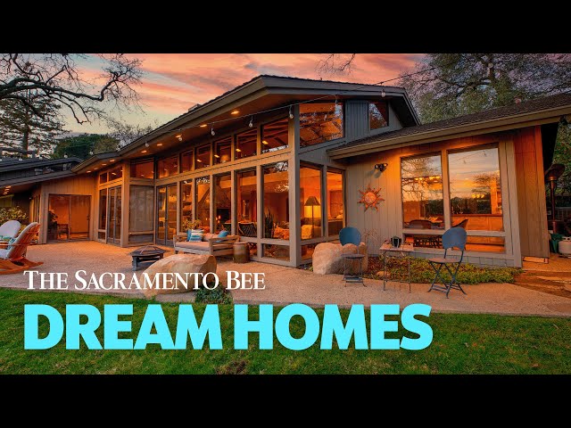 This Sacramento Home Features Unbelievable American River Views And An Indoor 'Bonfire'