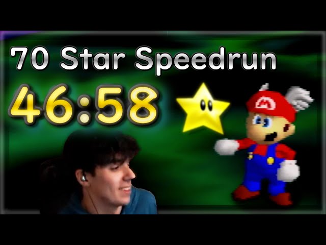 70 Star Speedrun in 46:58 [WORLD RECORD]