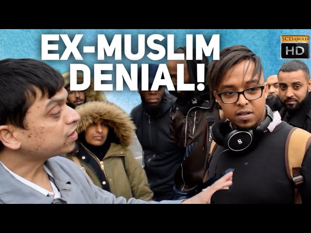 Ex-Muslim Denial! Mansur Vs Ex-Muslim (Speakers Corner)