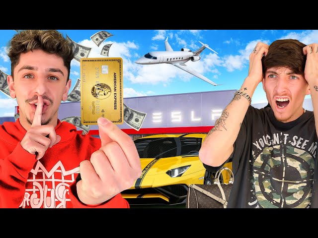 I Spent $50,000 on my Best Friends Credit Card!