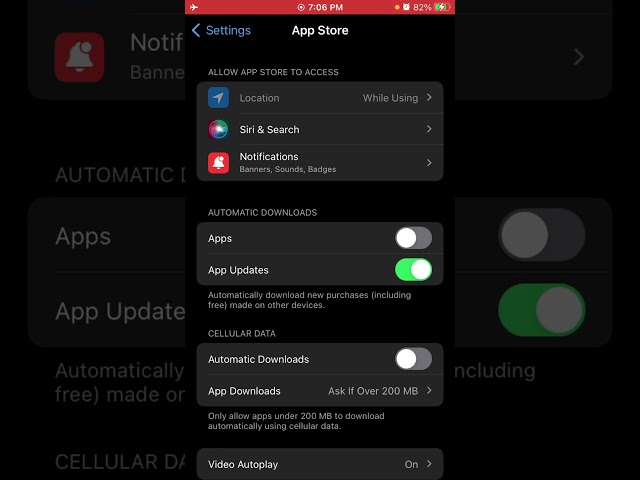 #shorts how to stop auto update in iphone||  how to turn off automatic updates on iphone || iphone