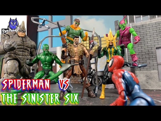 Spider-man No Way Home - Spider-Man vs The Sinister Six [ Epic Fight Stop Motion ]