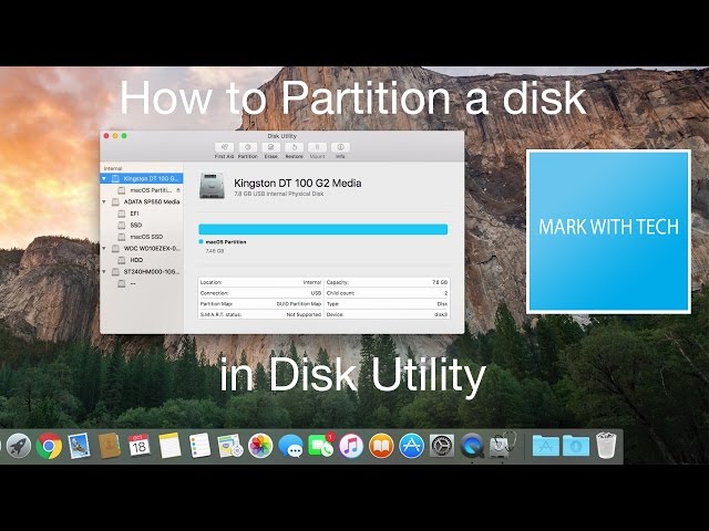 Disk Utility: Partitioning - How to Properly use Disk Utility on macOS