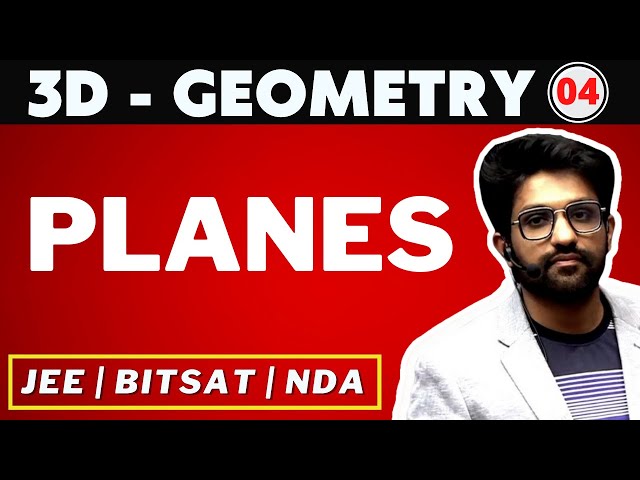 3D Geometry 04 | Planes | Bhannat Maths | Aman Sir Maths