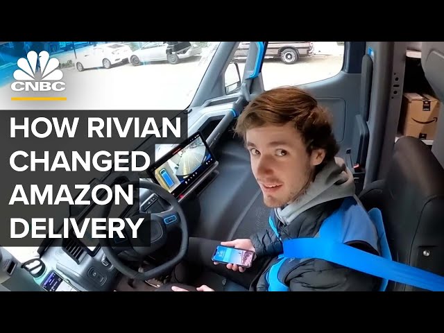 What It’s Like To Deliver For Amazon In New Rivian Vans