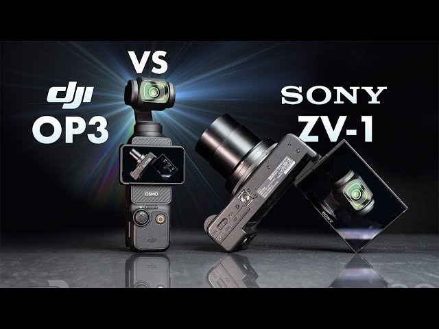 OSMO POCKET 3 vs Sony ZV-1: Which Camera is Better?