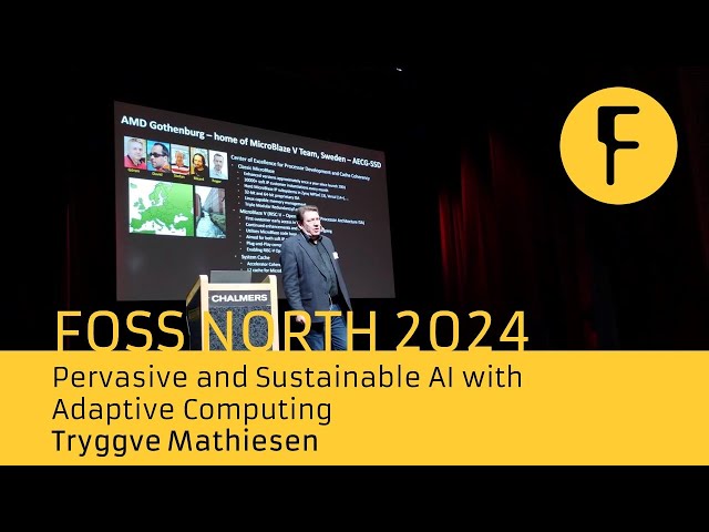 Pervasive and Sustainable AI with Adaptive Computing - Tryggve Mathiesen