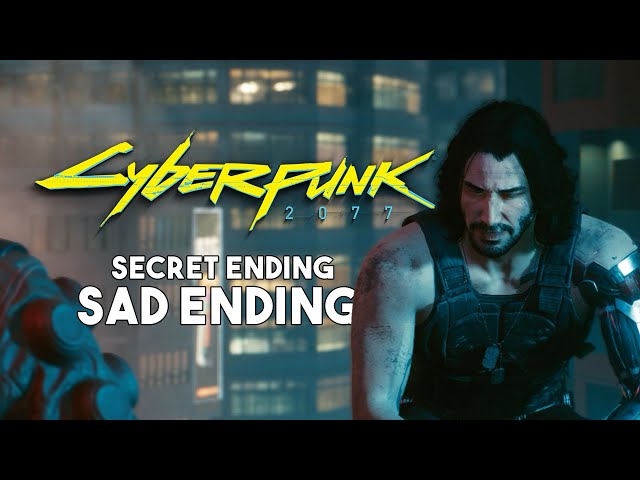Cyberpunk 2077 - Suicide Ending (Sad Ending)