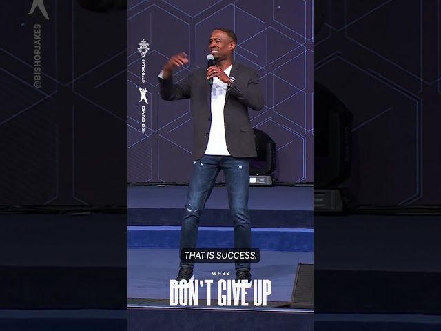 God has a victory for you at the end of the battle, but you can’t give up now.
