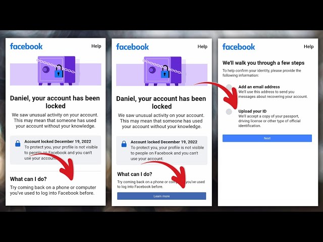 How to Unlock Facebook Account Without Learn More Option 2023 | Your Account has been Locked Fb