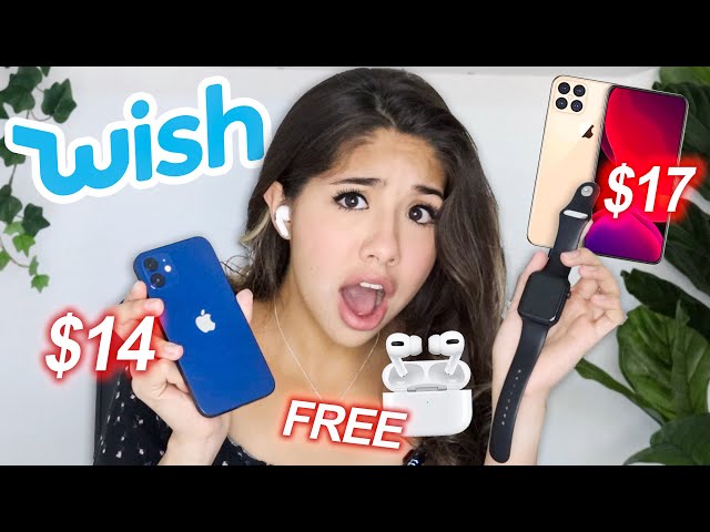I Bought a FAKE iPhone 12 and Apple Watch from Wish!!!