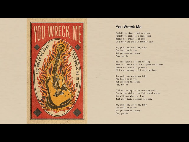 Tom Petty  - You Wreck Me (Official Lyric Video)