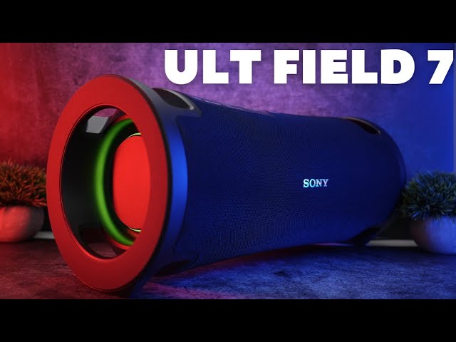 Sony ULT Field 7 Speaker! 4K Unboxing and Test