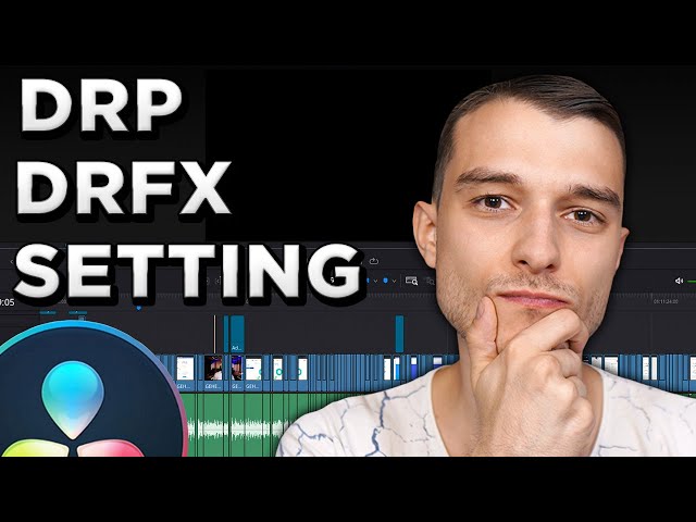 DRFX, DRP und SETTING Datei in DaVinci Resolve importieren