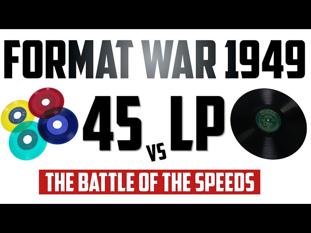 How a forgotten 1949 Format War shaped the future of records