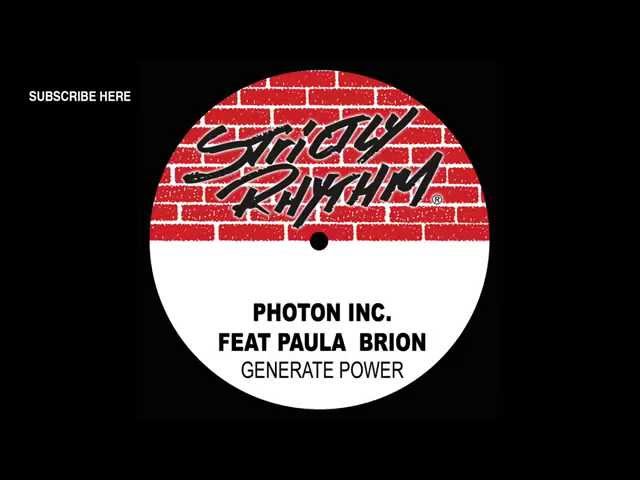 Photon Inc 'Generate Power' (Club Mix)