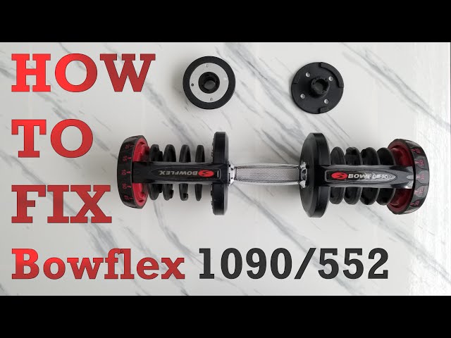 HOW TO Repair And Fix BOWFLEX DUMBBELLS 552 1090