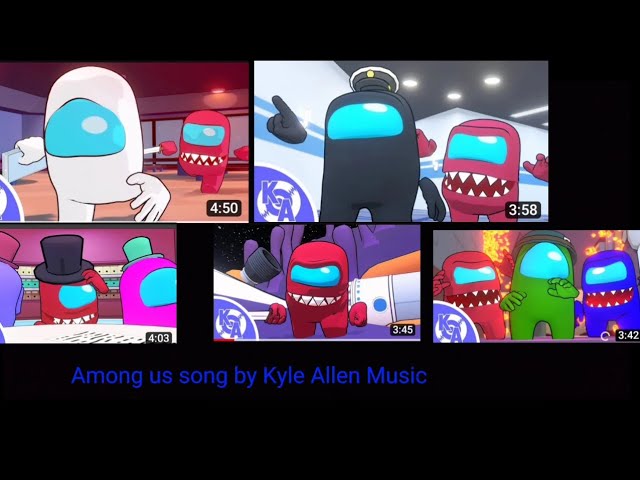 Among Us Full Songs By Kyle Allen Music 🎶#amongussong #kyleallenmusic