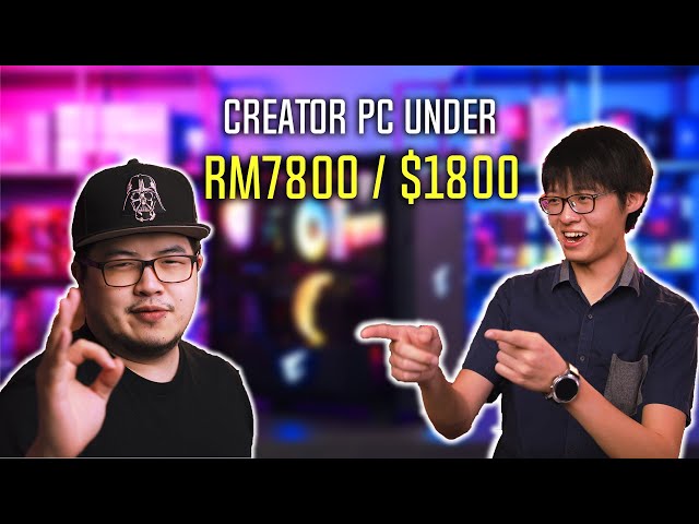 YouTuber PC Build Under RM8000 / $1,800 (Guide)