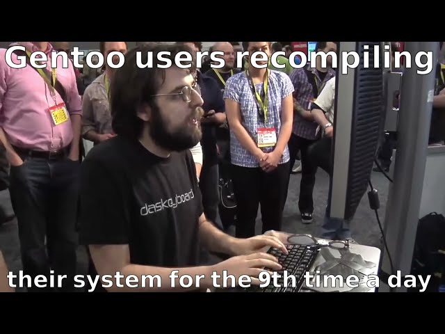 Linux users explaining