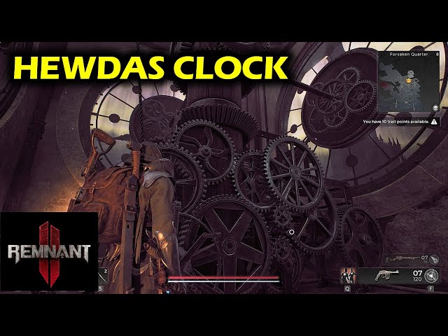 Hewdas Clock Tower Gear Location Puzzle | Remnant 2